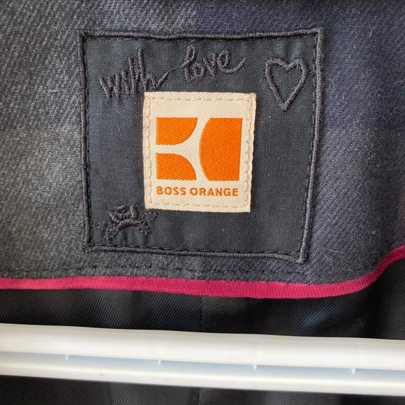 Boss Orange plaid blazer/jacket - purple/grey - size 0 - Picture 7 of 13